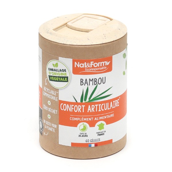 Nat et Form Ecoresponsable Bambou gélules