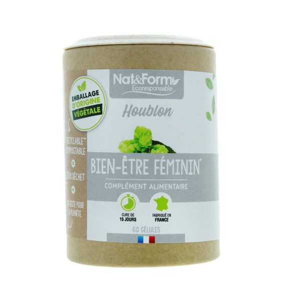 Nat & Form Ecoresponsable houblon gélules