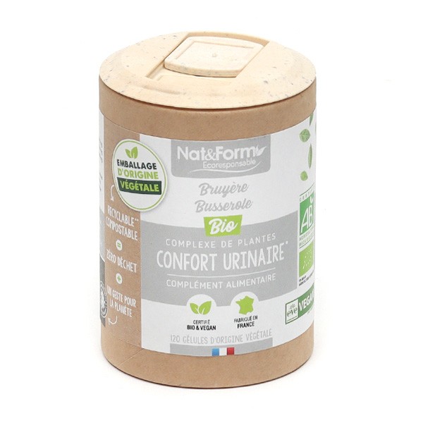 Nat et Form Ecoresponsable Confort urinaire bio gélules