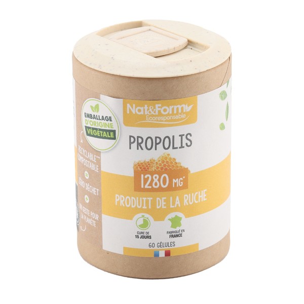 Nat et Form Ecoresponsable propolis gélules