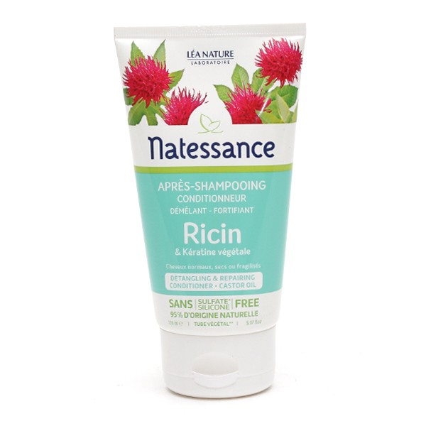 Natessance après-shampoing conditionneur Ricin