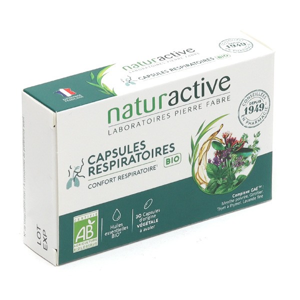 Naturactive capsules respiratoires bio