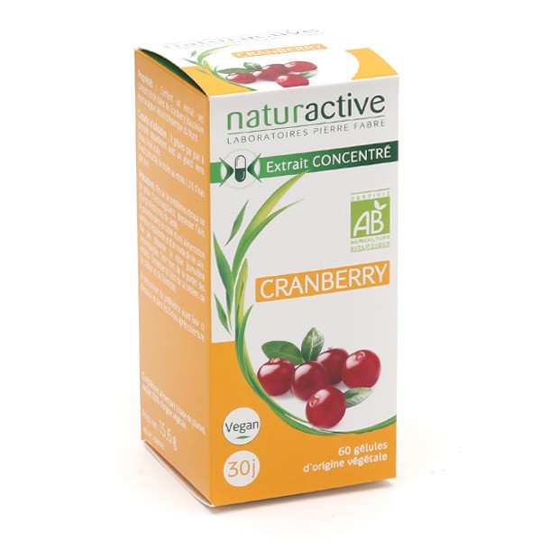 Naturactive cranberry gélules