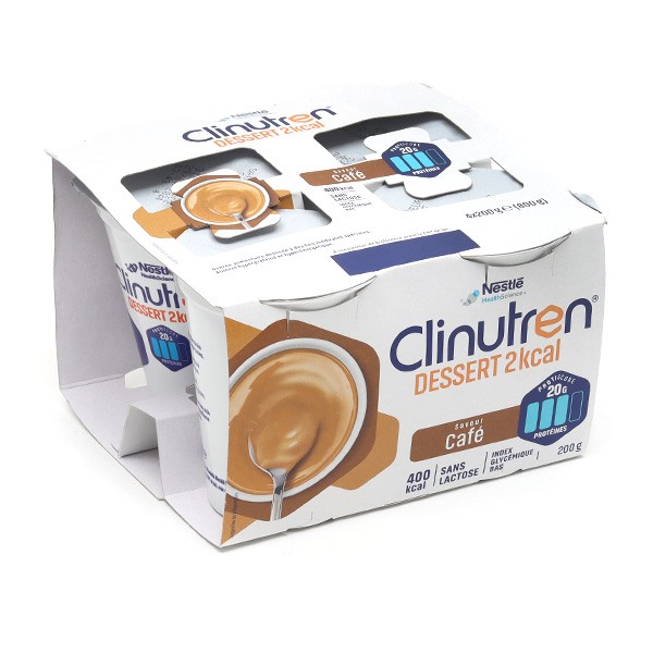 Clinutren HP/HC+ Dessert saveur Café
