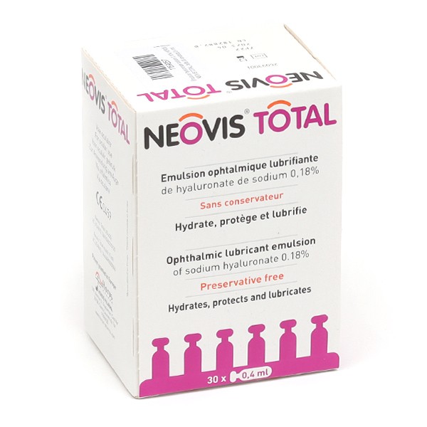 Neovis Total Émulsion ophtalmique lubrifiante unidoses