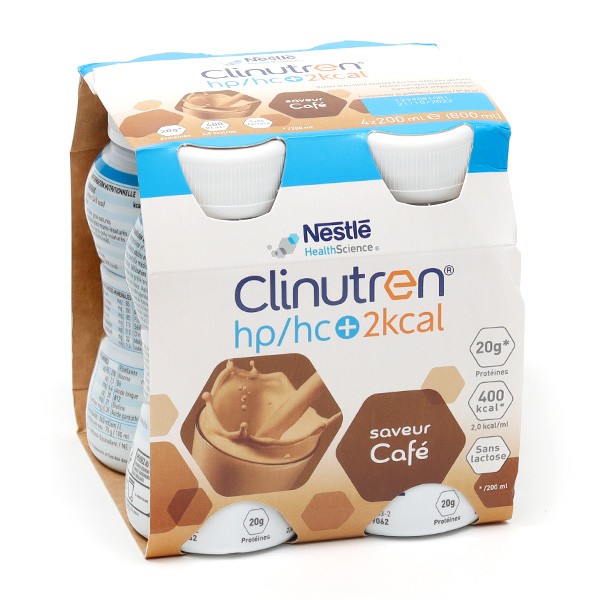 Clinutren HP/HC+ boisson saveur café