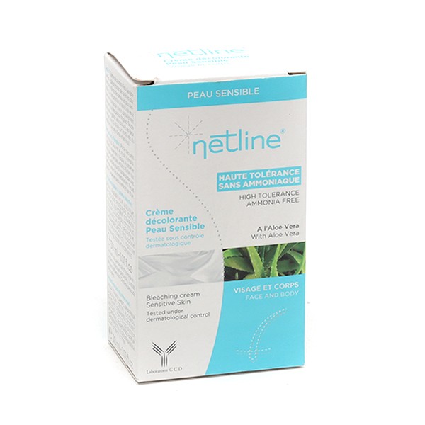 Netline Crème décolorante Peau sensible