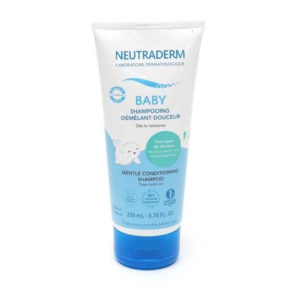 Neutraderm Baby shampooing démêlant douceur