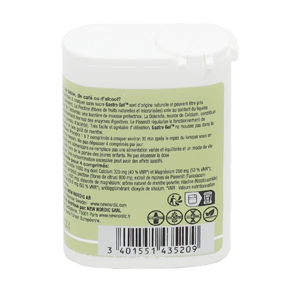 Gastro Gel sans sucre comprimés à croquer