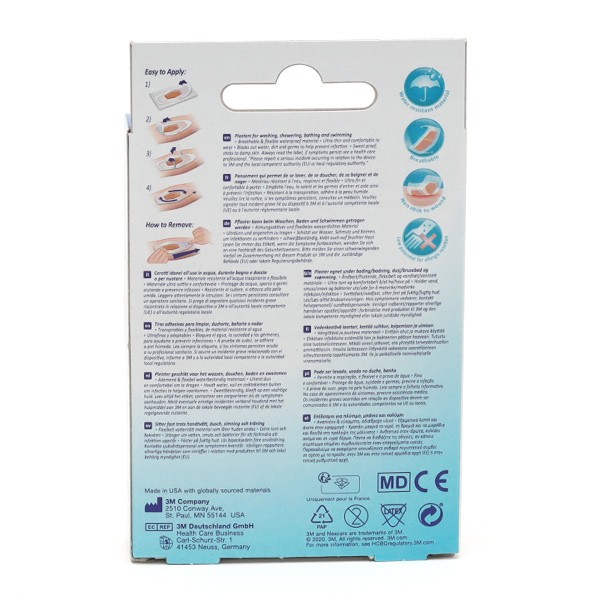 Nexcare Aqua Clear pansements waterproof