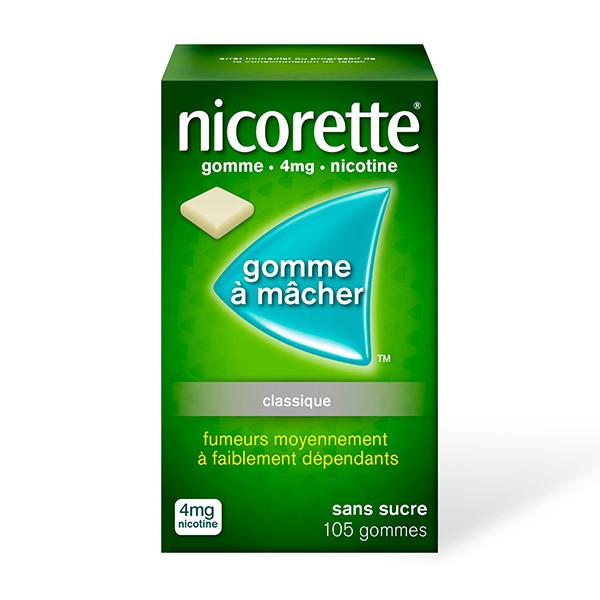 Nicorette 4 mg gommes