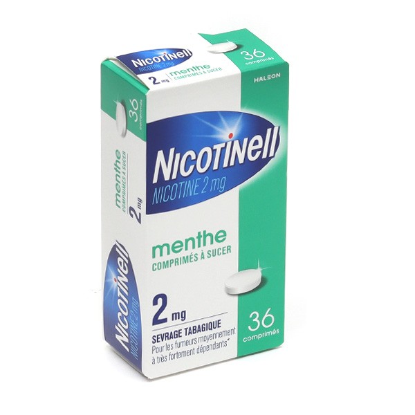 Nicotinell 2 mg menthe comprimé