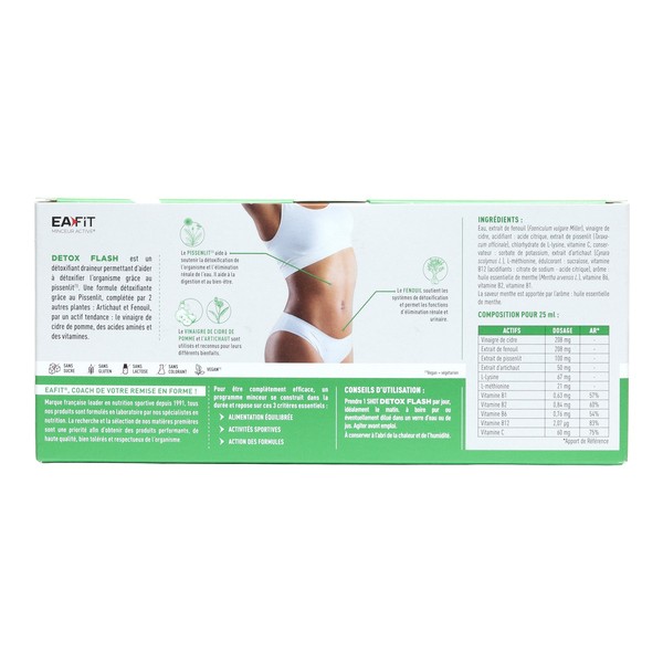 Eafit Détox Flash shot