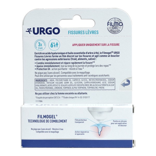 Urgo Filmogel Fissures lèvres