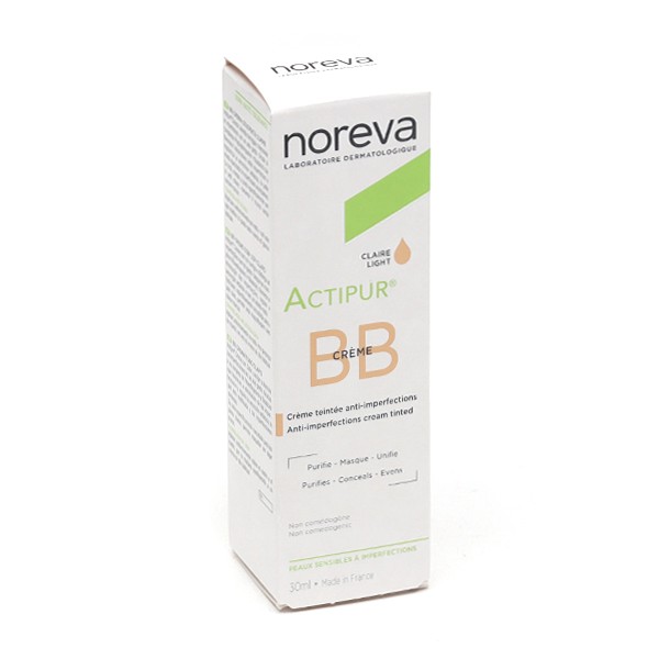 Noreva Actipur BB Crème anti-imperfections teintée 30 ml