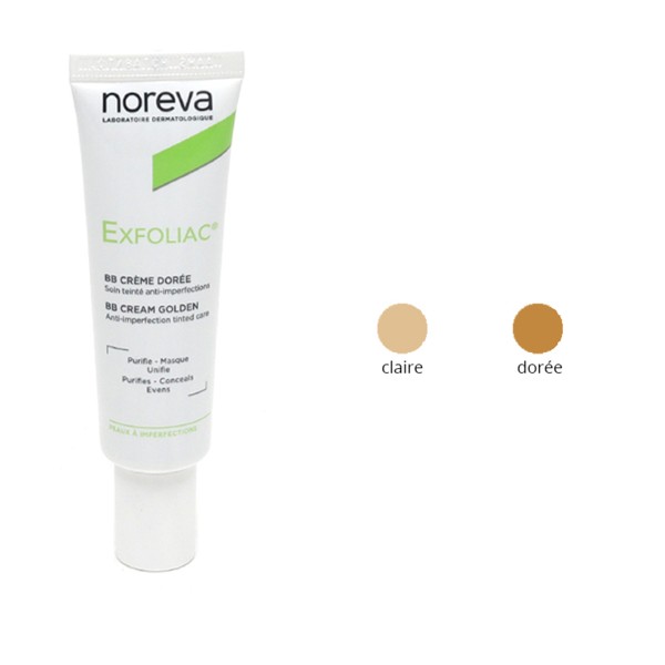 Noreva Exfoliac BB Crème anti-imperfections 30ml