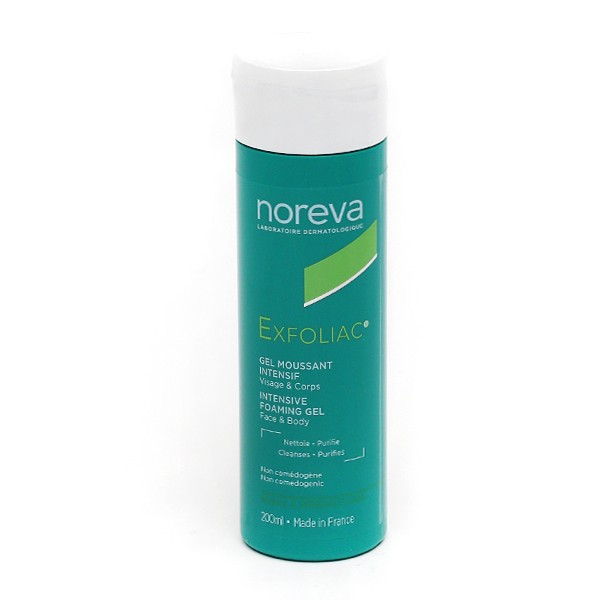 Noreva Exfoliac gel moussant intensif