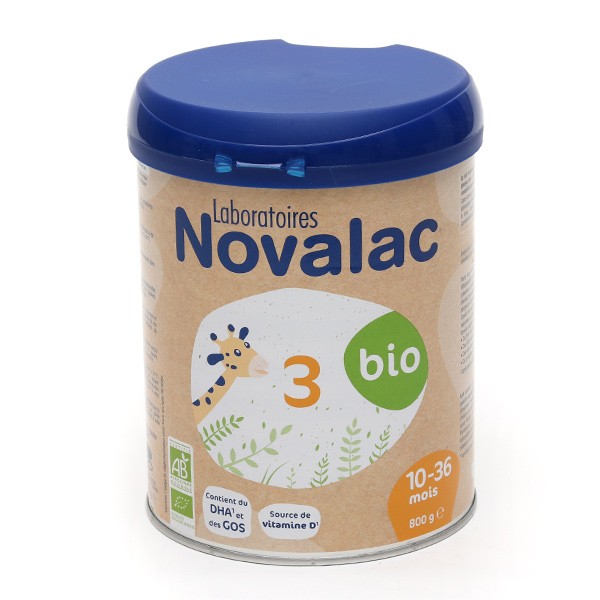 Novalac 3 lait de croissance Bio