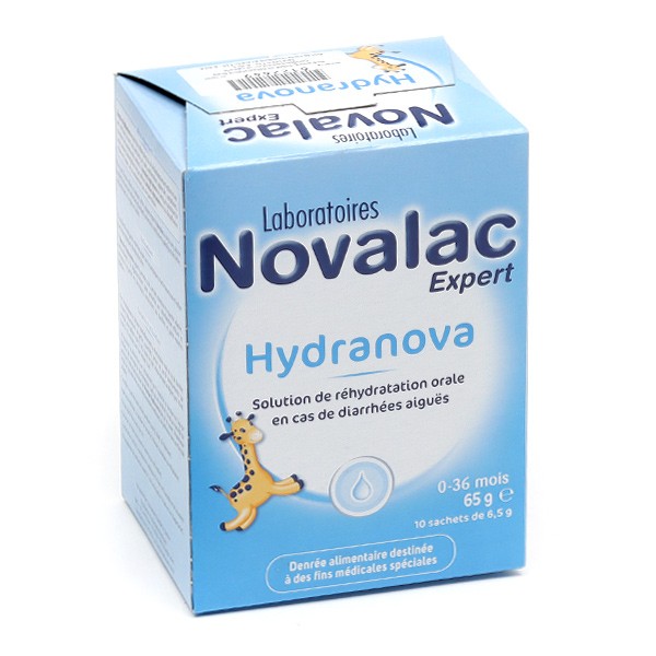 Novalac Hydranova Solution de réhydratation orale sachets
