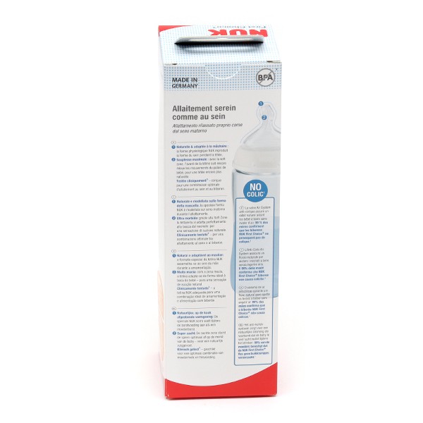 Nuk Biberon First Choice + 1er âge 300 ml