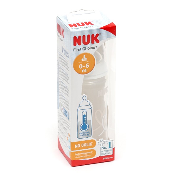 Nuk Biberon First Choice + 1er âge 300 ml