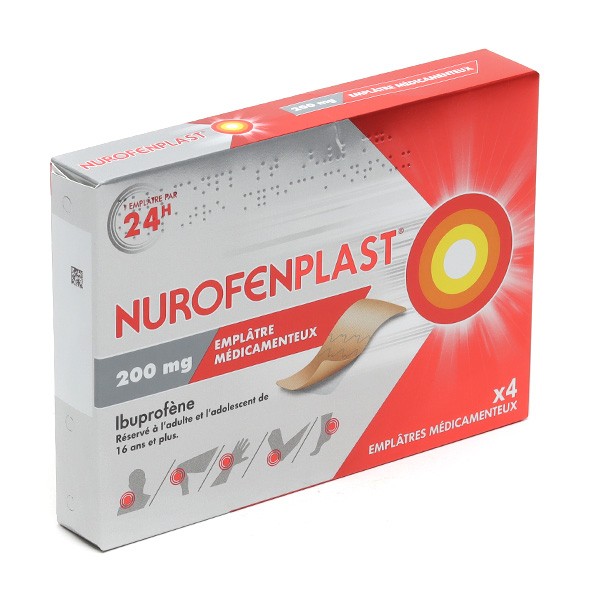Nurofen Plast 200 mg Emplâtre médicamenteux