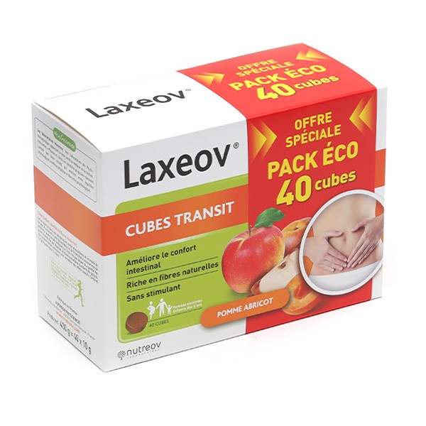 Laxeov Transit Pomme abricot cubes