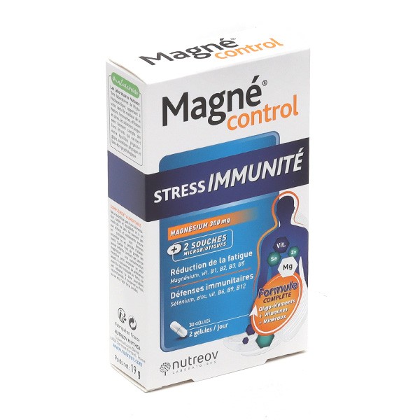 Magné Control Stress Immunité gélules