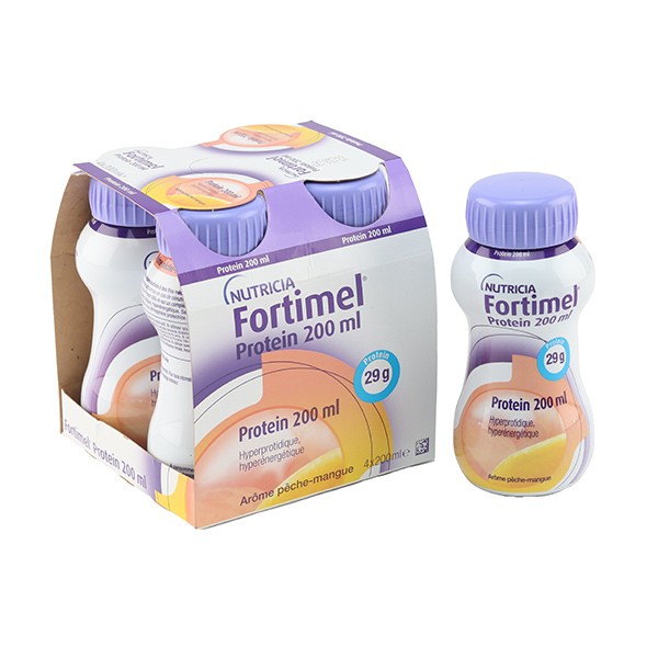 Nutricia Fortimel Protein Peche Mangue