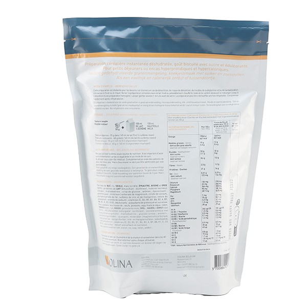 Nutrisis Matin gourmand petit déjeuner Biscuité avec édulcorants