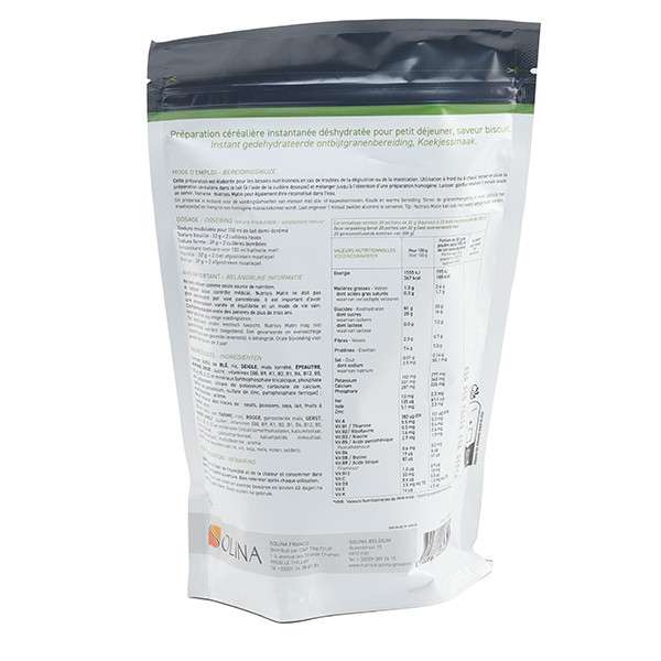 Nutrisis Matin céréales saveur Biscuit avec sucre