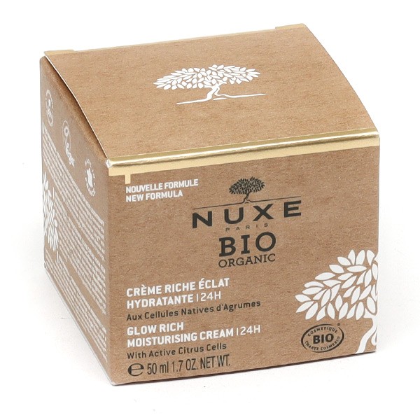 Nuxe Bio Crème riche hydratante éclat