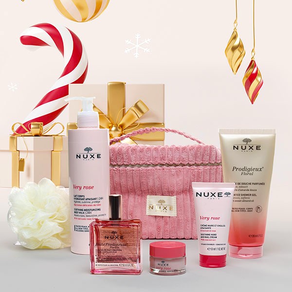 Box idée cadeau Nuxe Rose