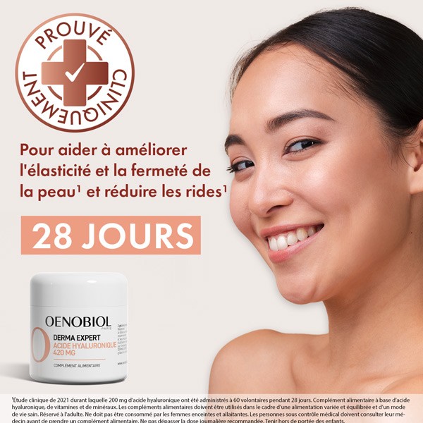 Oenobiol Derma Expert Acide hyaluronique 420 mg gélules