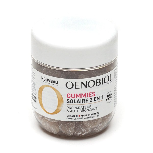 Oenobiol gummies solaire 2 en 1