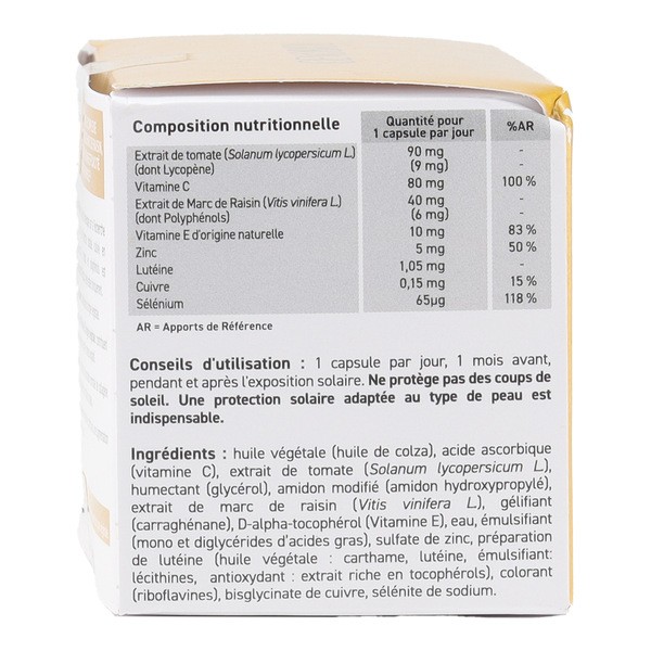 Oenobiol Sun Expert Préparateur solaire anti âge capsules