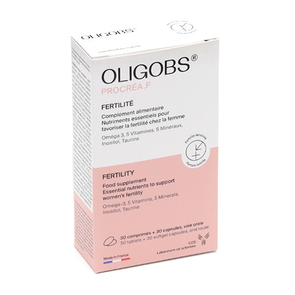 Oligobs Procréa F comprimés + capsules