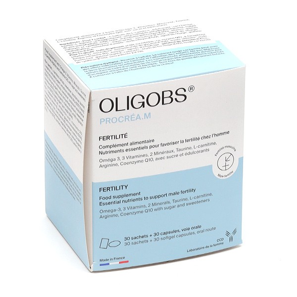 Oligobs Procrea M sachets + capsules