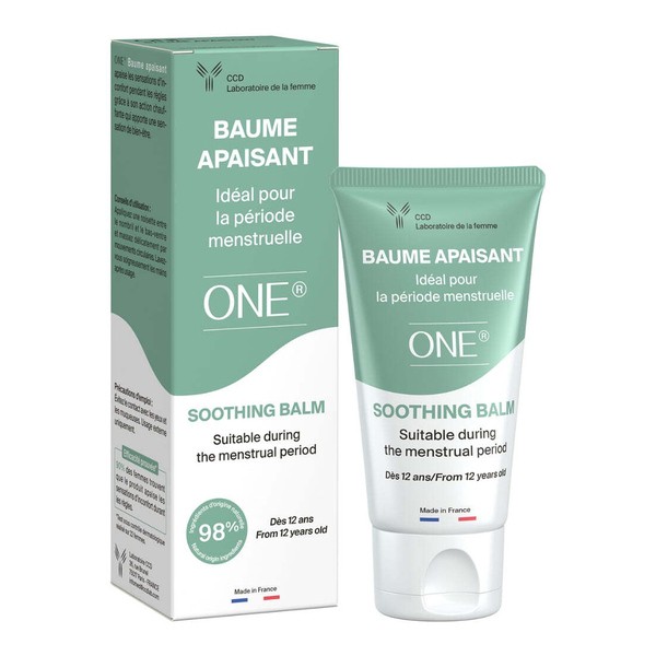 Baume apaisant période menstruelle One