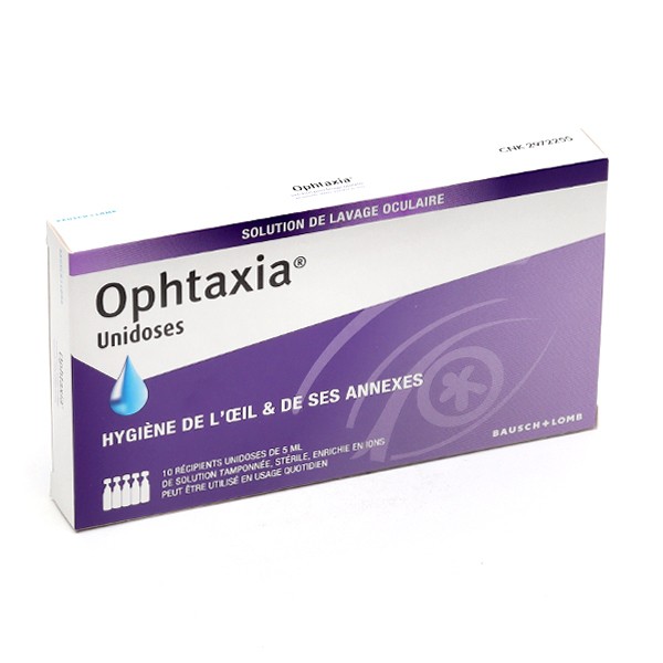 Ophtaxia solution oculaire unidoses