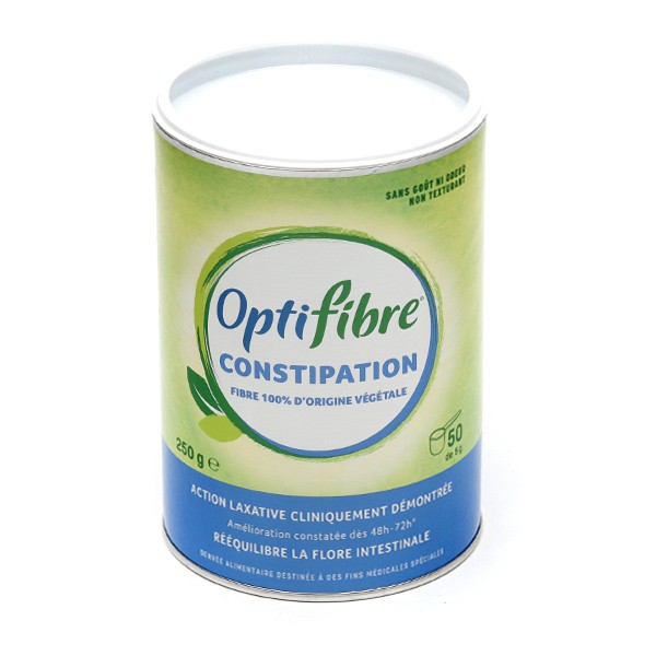Optifibre constipation 125g est une poudre de fibres de guar - Nestle