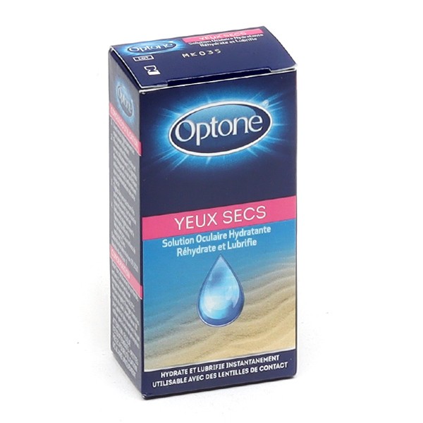 Optone Solution oculaire hydratante yeux secs