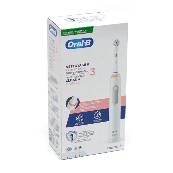 Oral B brosse à dents électrique Nettoyage et protection professionnels 3
