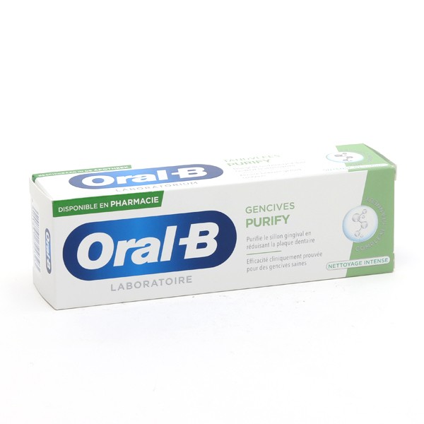 Oral B dentifrice Gencives Purify