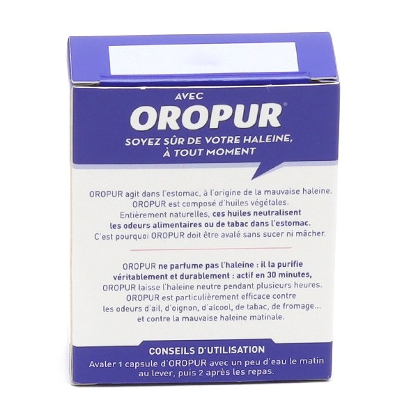ESTIPHARM Oropur une haleine sûre 50 capsules - Parapharmacie - Pharmarket