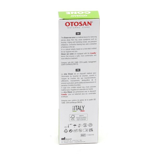 Otosan bougies d'oreille en cône