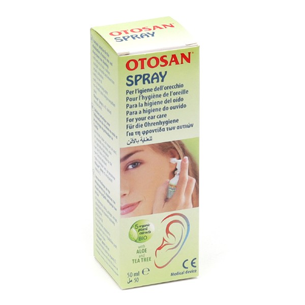 Otosan spray auriculaire hygiène de l'oreille