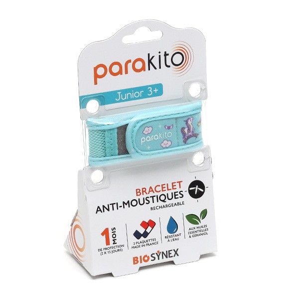 Bracelet anti moustique Parakito pour adulte - Huiles essentielles