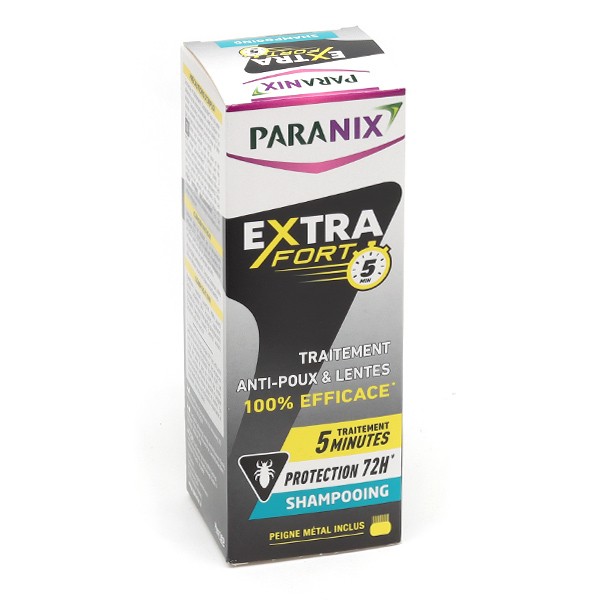 Paranix extra fort shampooing anti poux + peigne