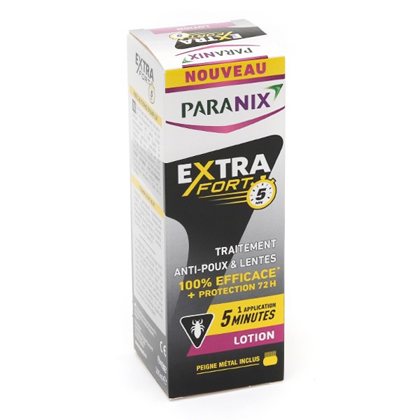 Paranix Extra Fort lotion anti poux + peigne